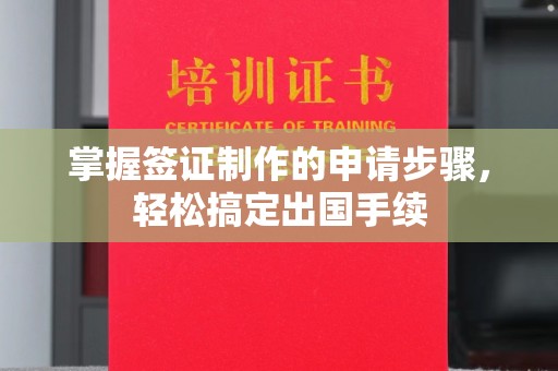 东平掌握签证制作的申请步骤，轻松搞定出国手续