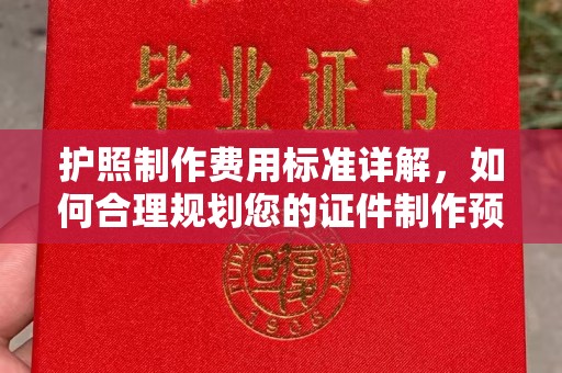 赞皇护照制作费用标准详解，如何合理规划您的证件制作预算